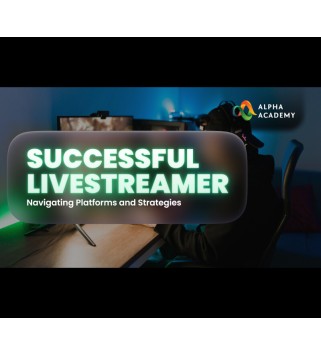 Successful Live streamer: Navigating Platforms and Strategies eLearning Bundle Alpha Academy Code Key GLOBAL